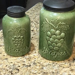 Ceramic Canister Set (2 Pieces)